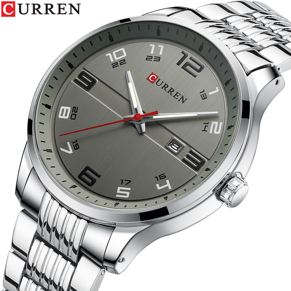 Luxury Watch Exhibition - Top Luxury Brand CURREN Men Fashion
