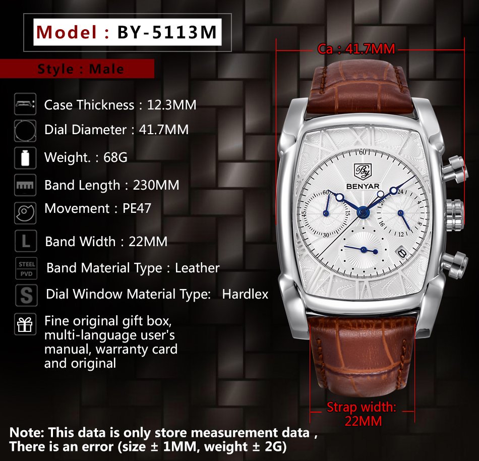 Relogio Masculino Mens Watches - Luxury Watch Exhibition recensie en prijs
