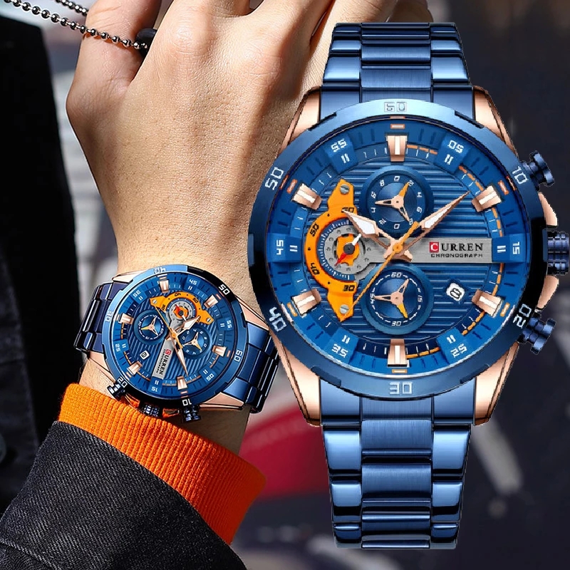 Watches For Men CURREN Man Wri - Luxury Watch Exhibition recensie en prijs