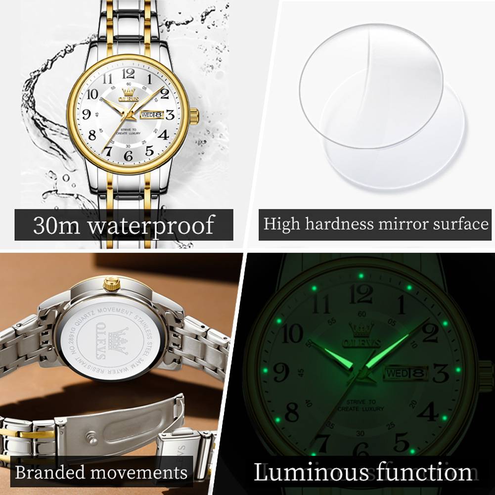 OLEVS 2891 Luxury Brand Fashio - Luxury Watch Exhibition recensie en prijs