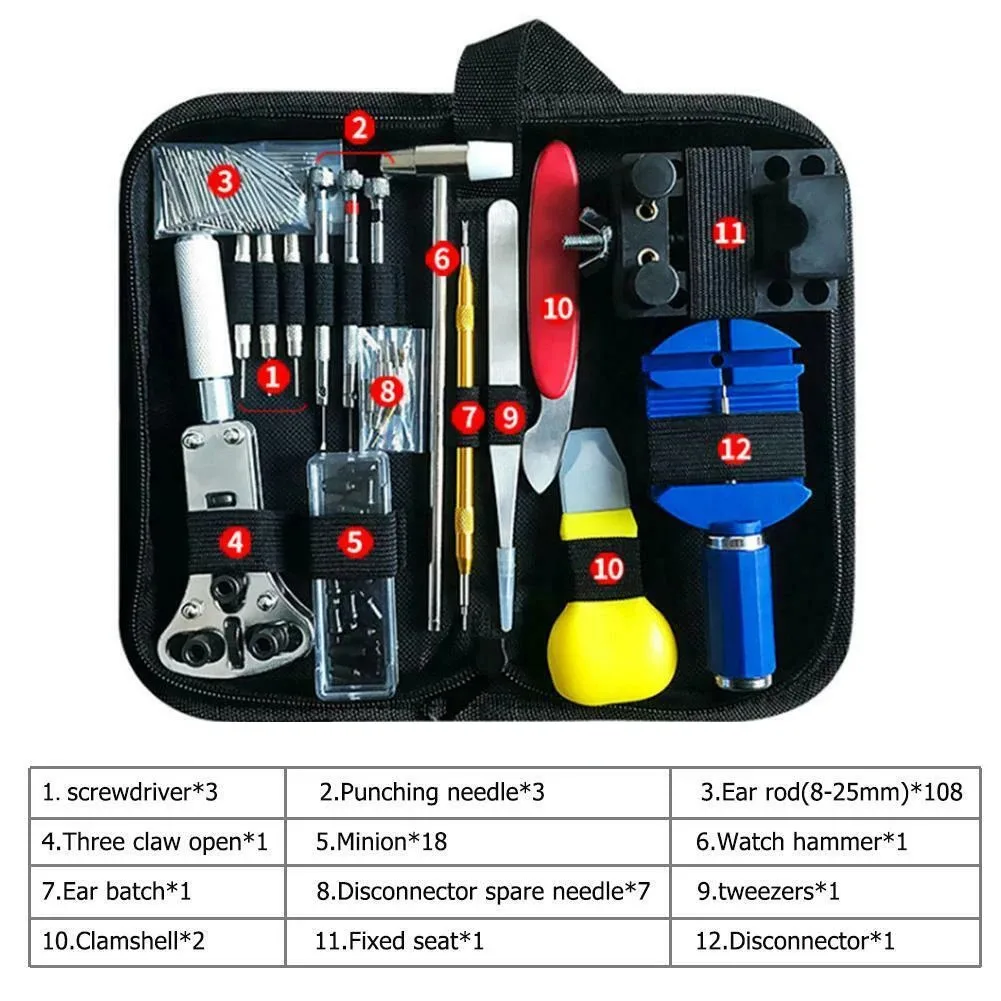 147Piece/Set Watch Opener Repa - Luxury Watch Cleaning Kit recensie en prijs