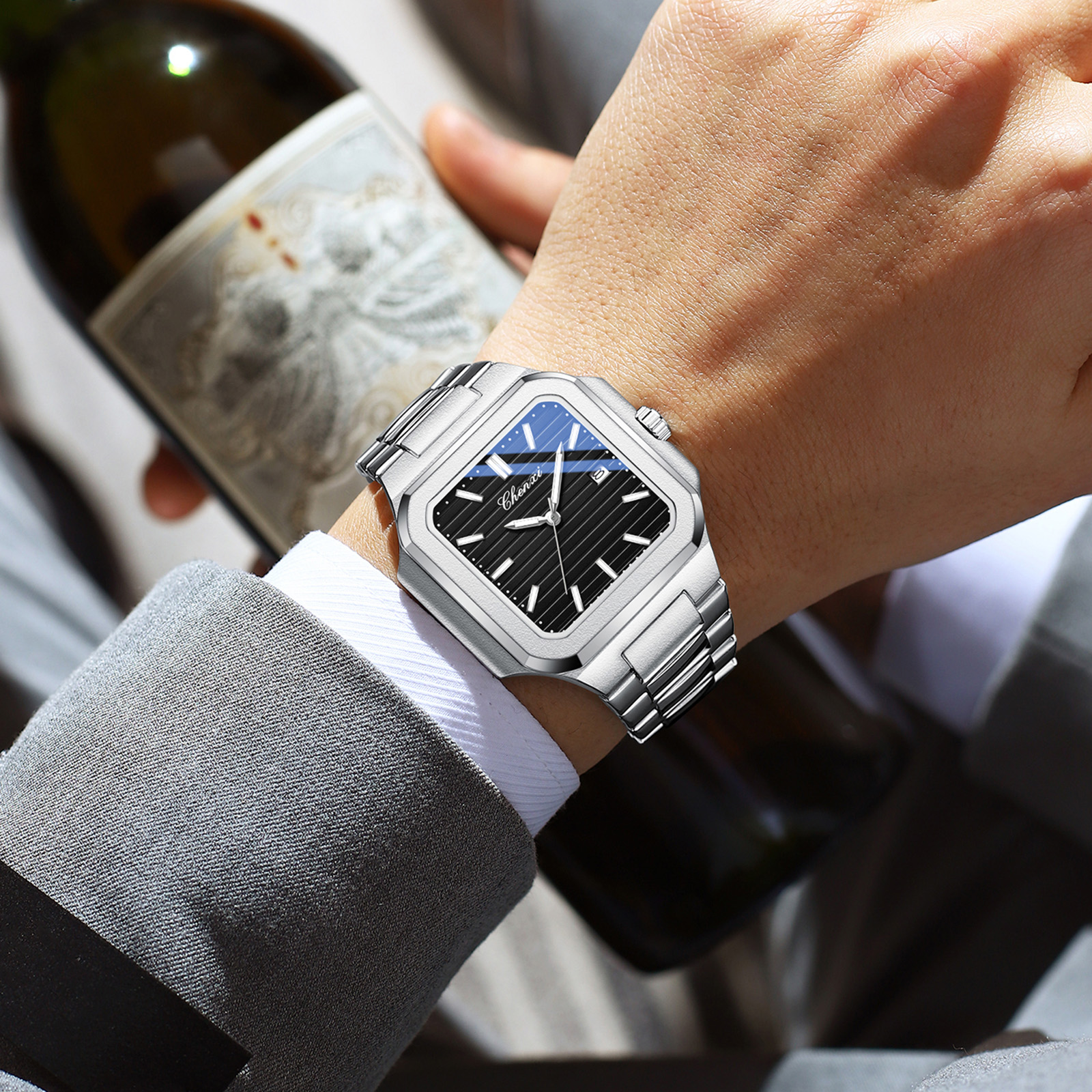 2025 New Man Watches Luxury Fa - Open Heart Watch recensie en prijs