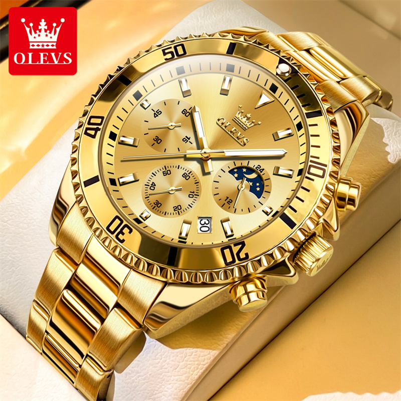 OLEVS Watch Men Top Brand Luxu - Luxury Watch Exhibition recensie en prijs