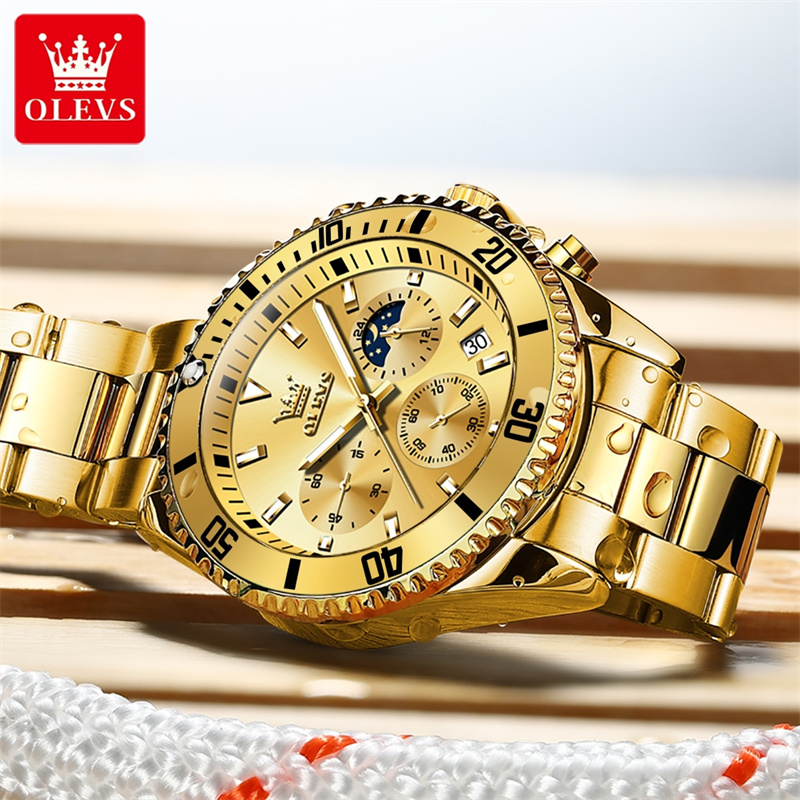 OLEVS Watch Men Top Brand Luxu - Luxury Watch Exhibition recensie en prijs