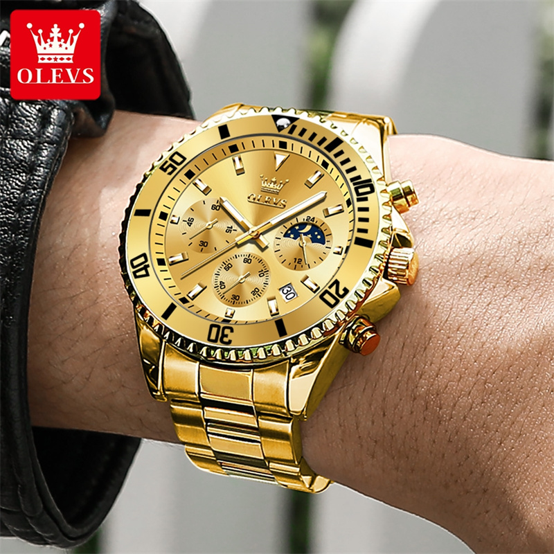 OLEVS Watch Men Top Brand Luxu - Luxury Watch Exhibition recensie en prijs