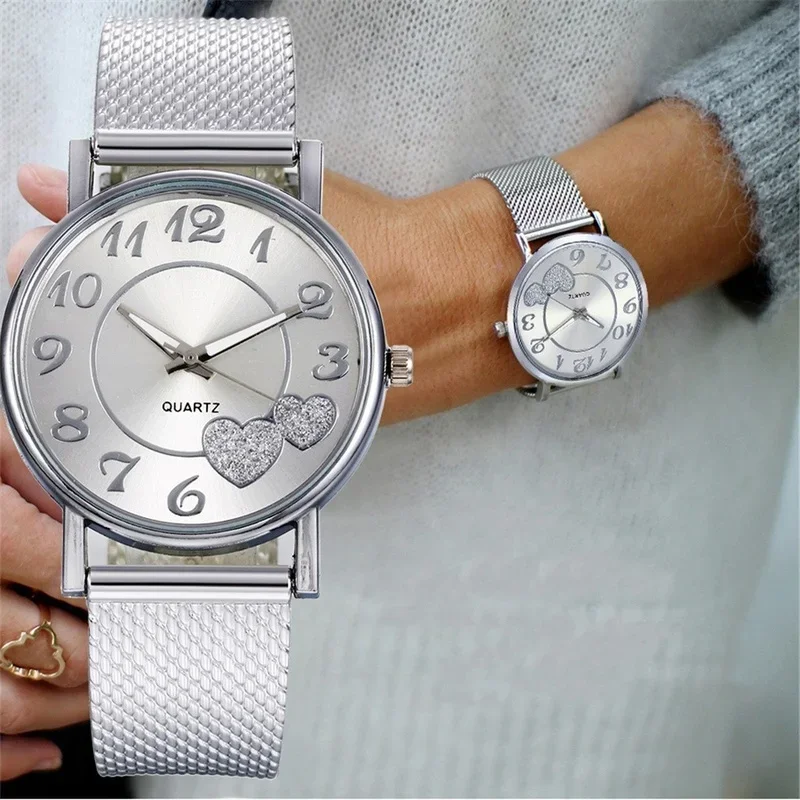 Elegant Rose Gold Heart Dial W - Luxury Watch Levels recensie en prijs
