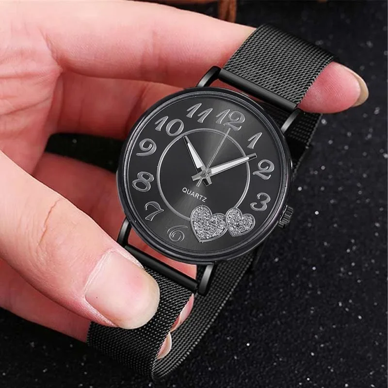Elegant Rose Gold Heart Dial W - Luxury Watch Levels recensie en prijs