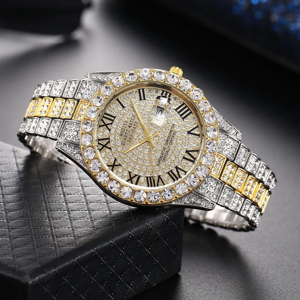 Hot Sale Diamond Bling Watch M - Luxury Watch For Sale recensie en prijs