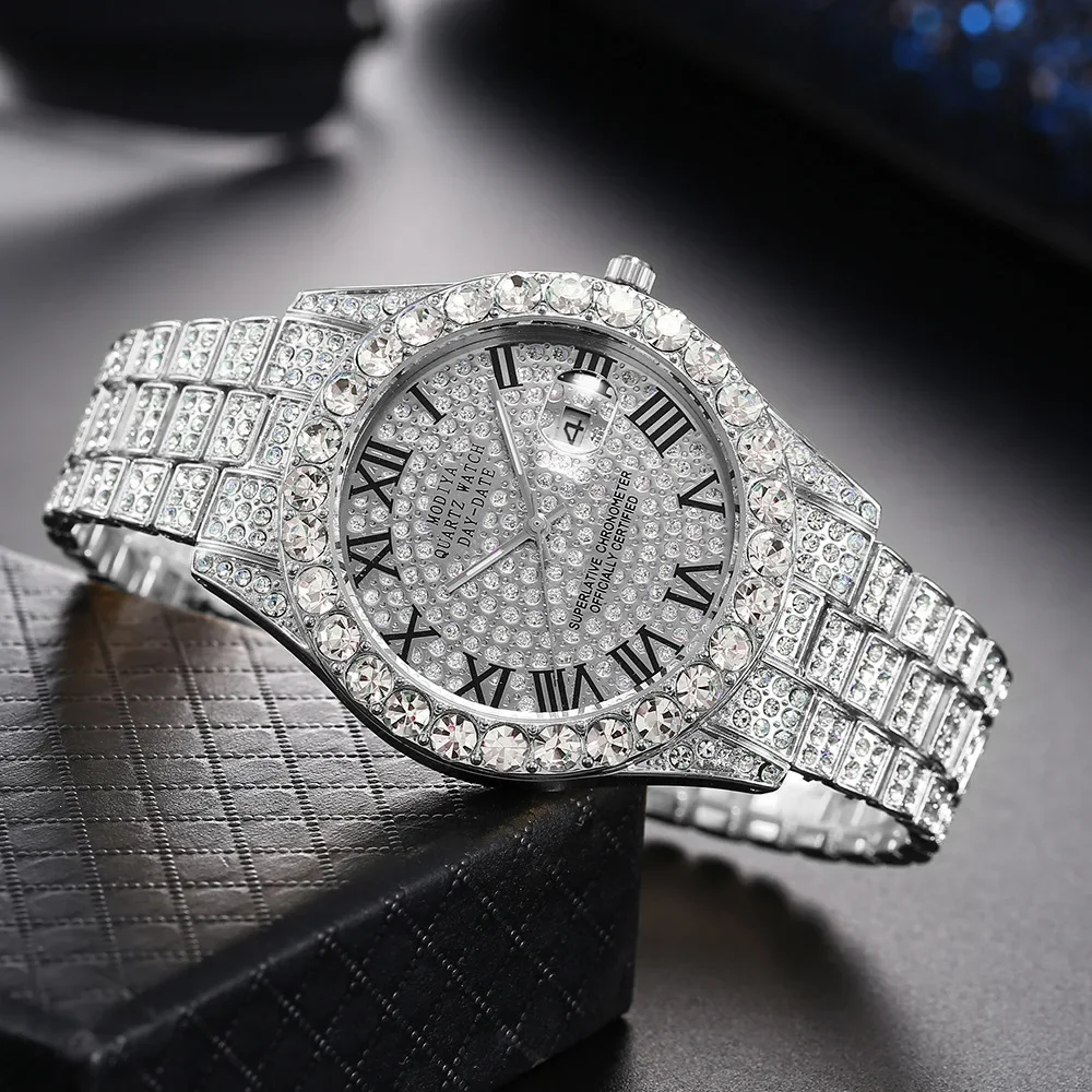 Hot Sale Diamond Bling Watch M - Luxury Watch For Sale recensie en prijs