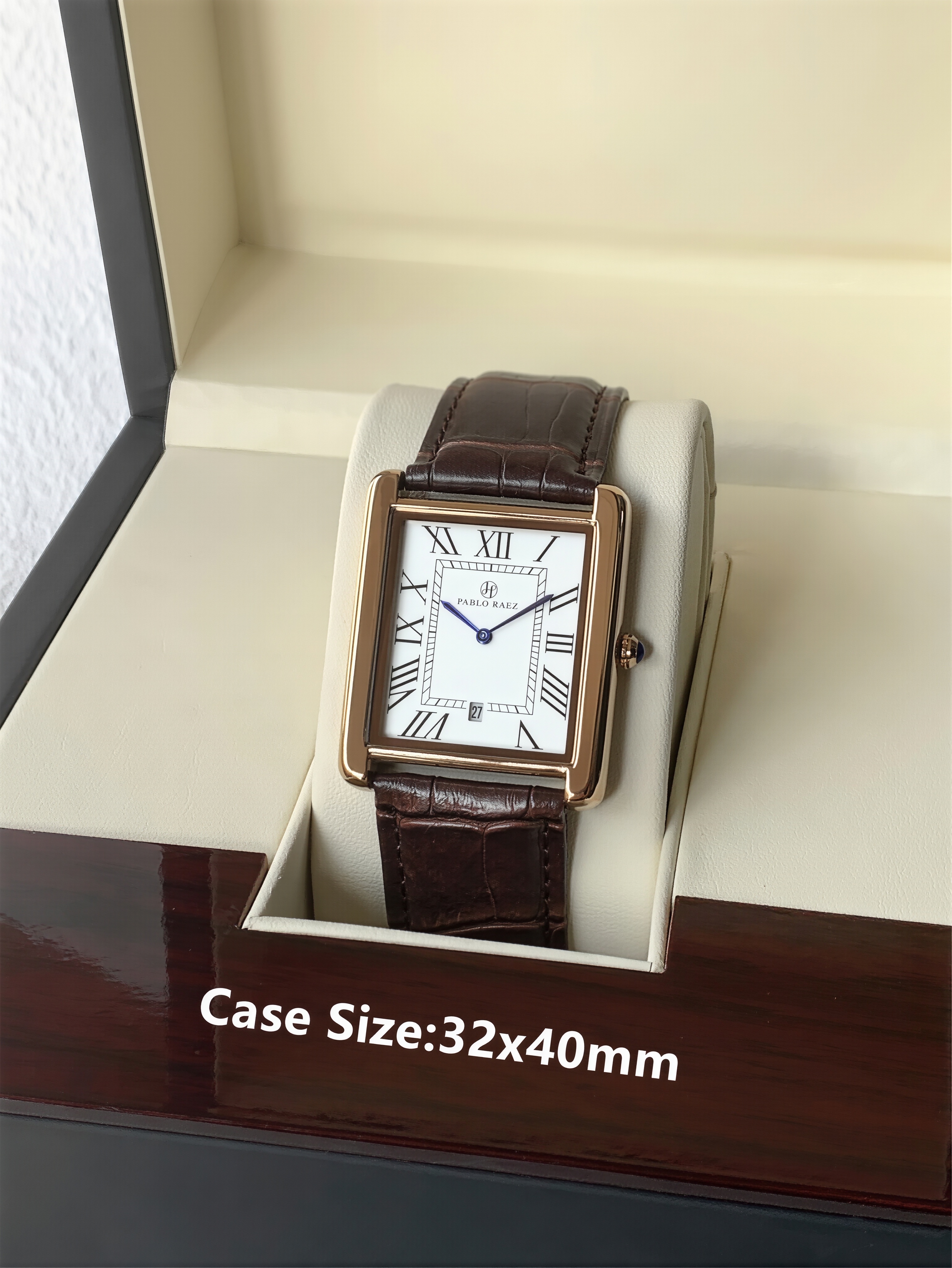 PABLO RAEZ Business Men's Retr - Open Heart Watch recensie en prijs