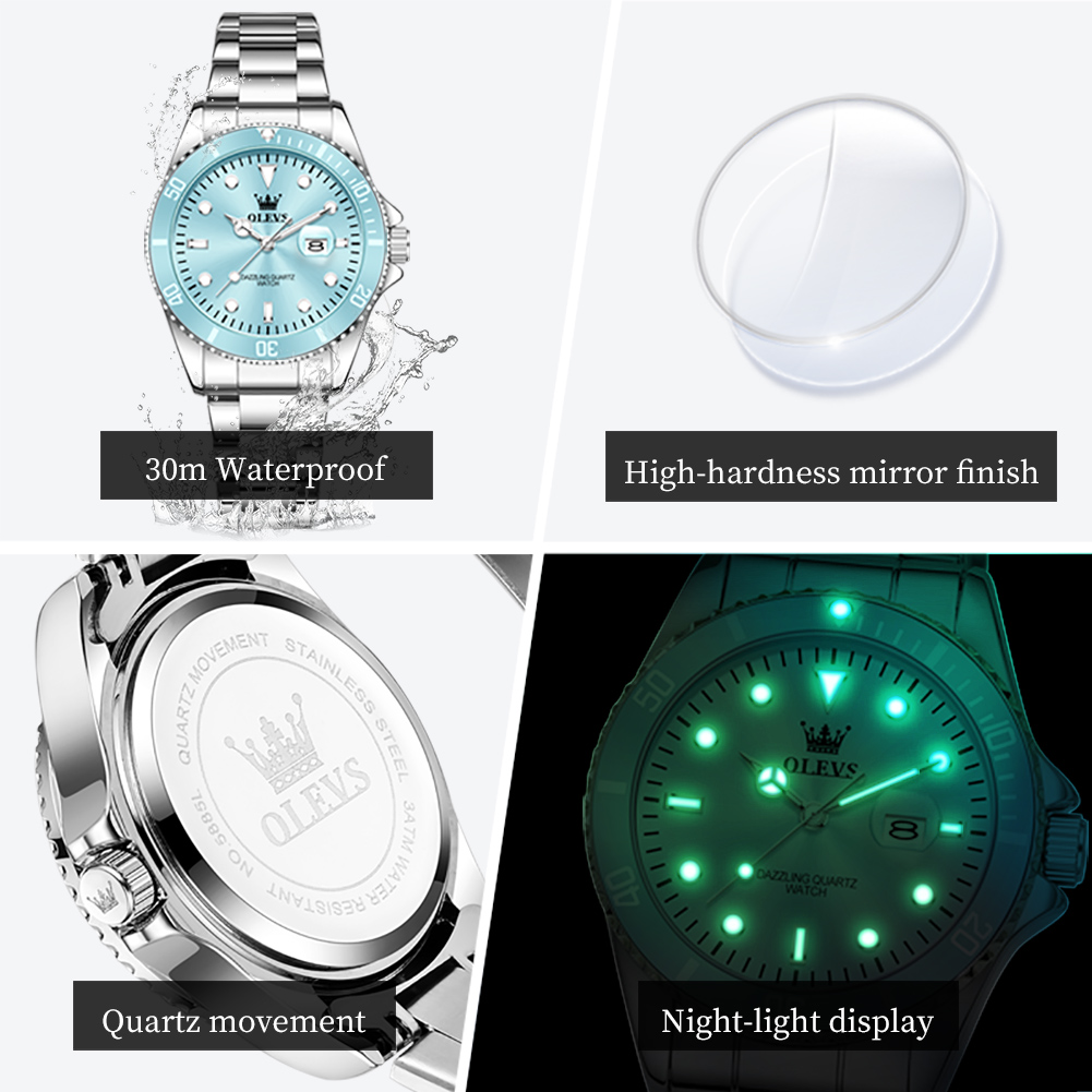 OLEVS Luxury Stainless Steel W - Lux Watch recensie en prijs