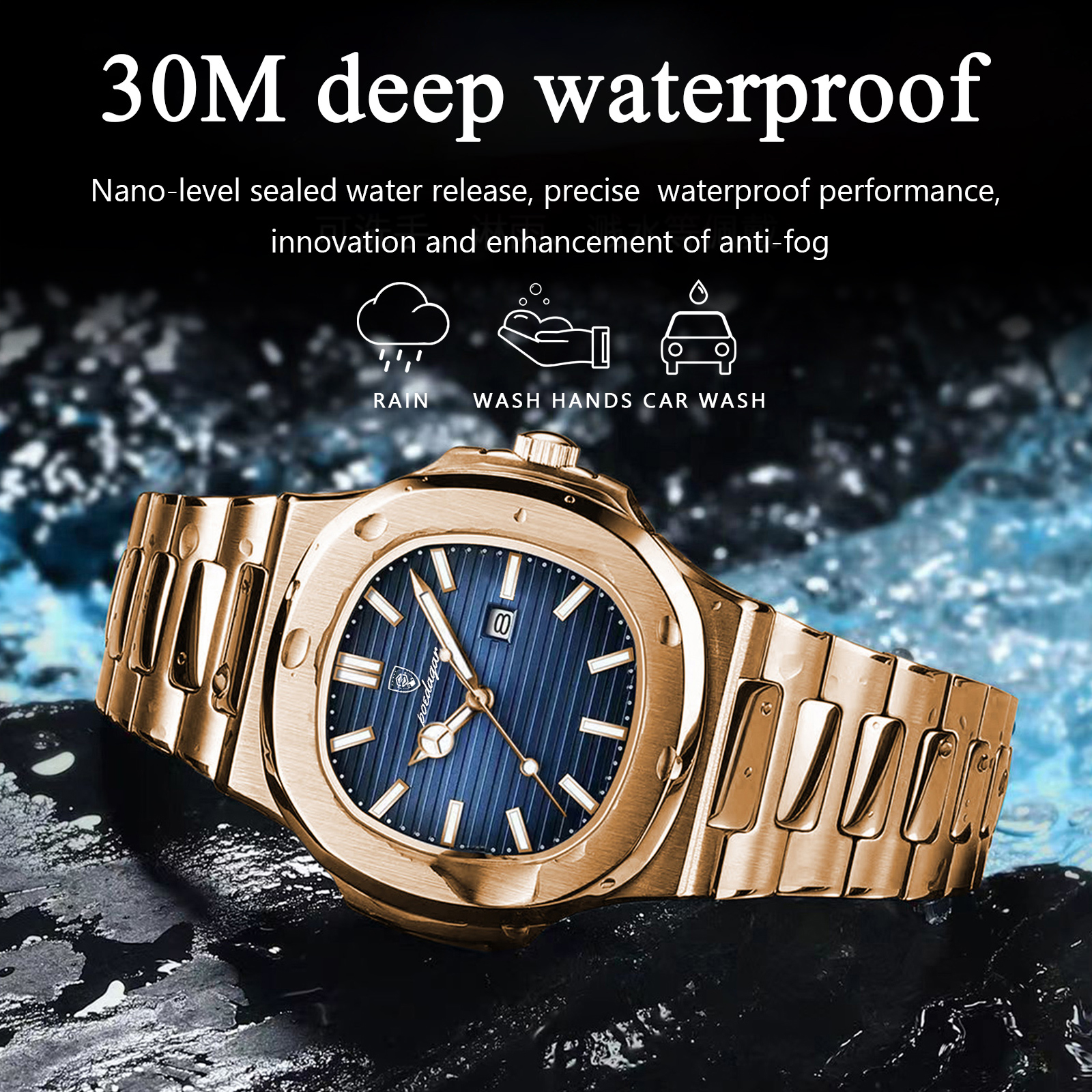 POEDAGAR Fashion Couple Watch  - Open Heart Watch recensie en prijs