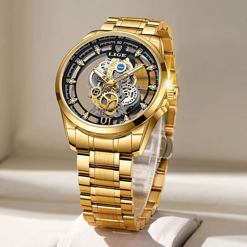 2026 LIGE Men Watch Skeleton A - Luxury Watch Affordable recensie en prijs