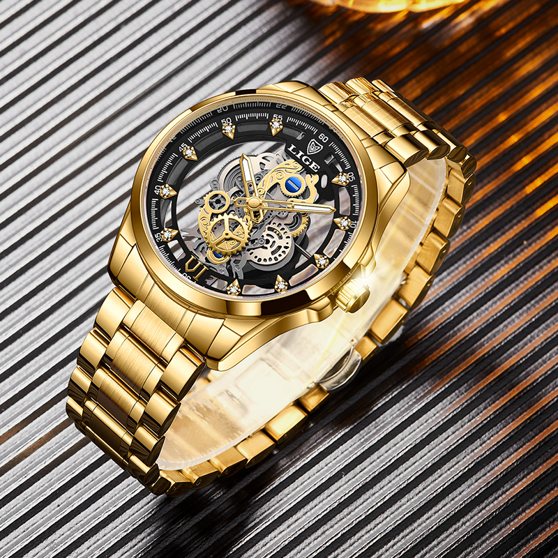 2026 LIGE Men Watch Skeleton A - Luxury Watch Affordable recensie en prijs