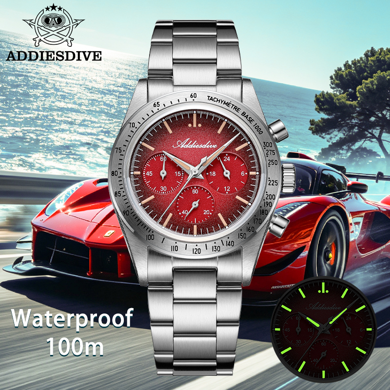 ADDIESDIVE AD2552 Chronograph  - Luxury Watch Levels recensie en prijs