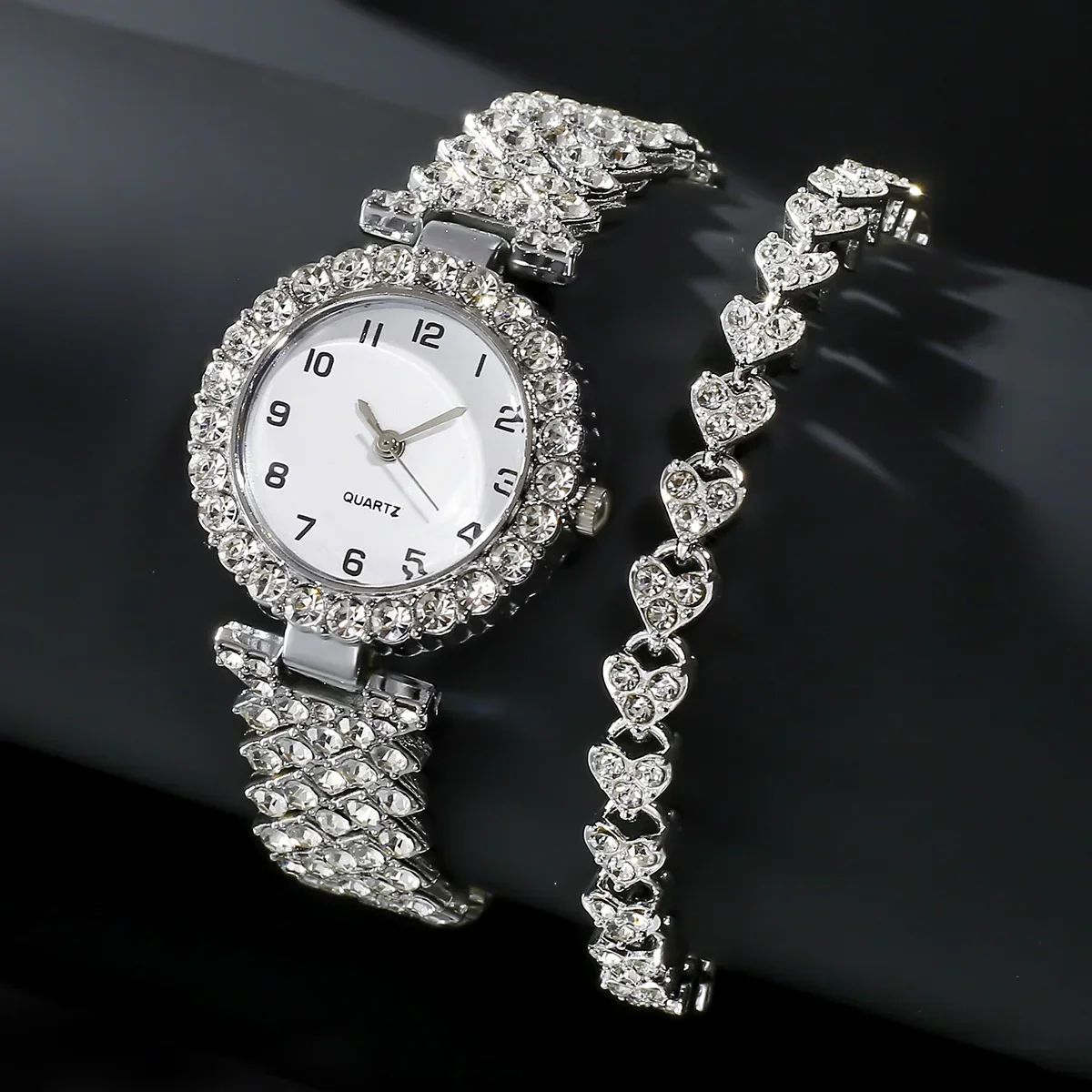 1pcs/2pcs Luxury Fashion Women - Lux Watch recensie en prijs