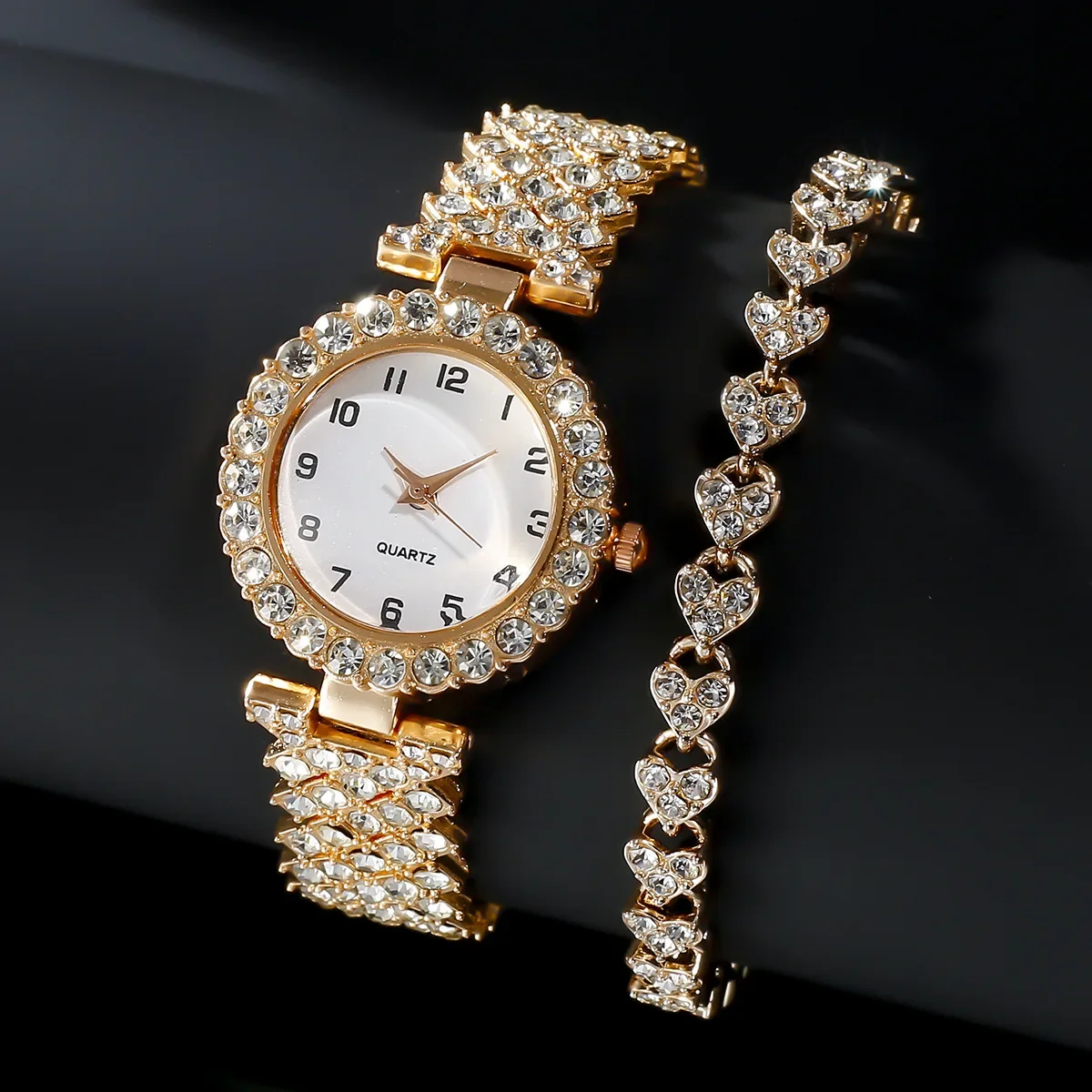 1pcs/2pcs Luxury Fashion Women - Lux Watch recensie en prijs