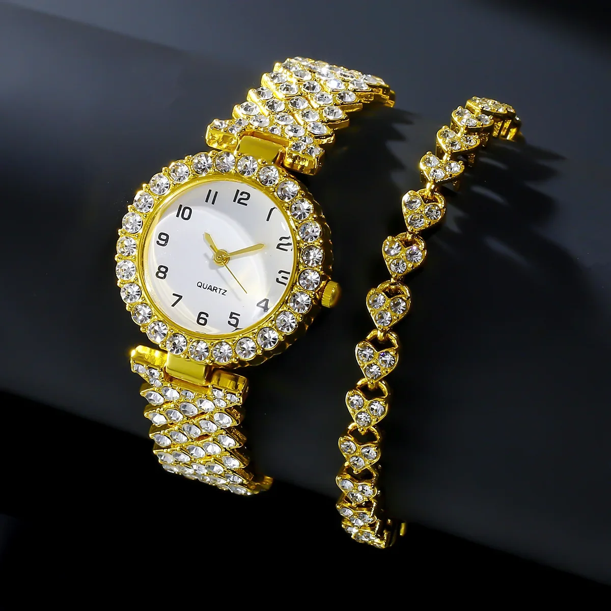 1pcs/2pcs Luxury Fashion Women - Lux Watch recensie en prijs