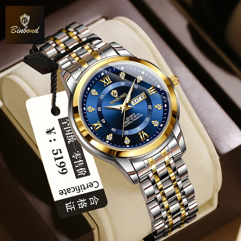 BINBOND B7169 Top Brand Luxury - Luxury Watch Exhibition recensie en prijs