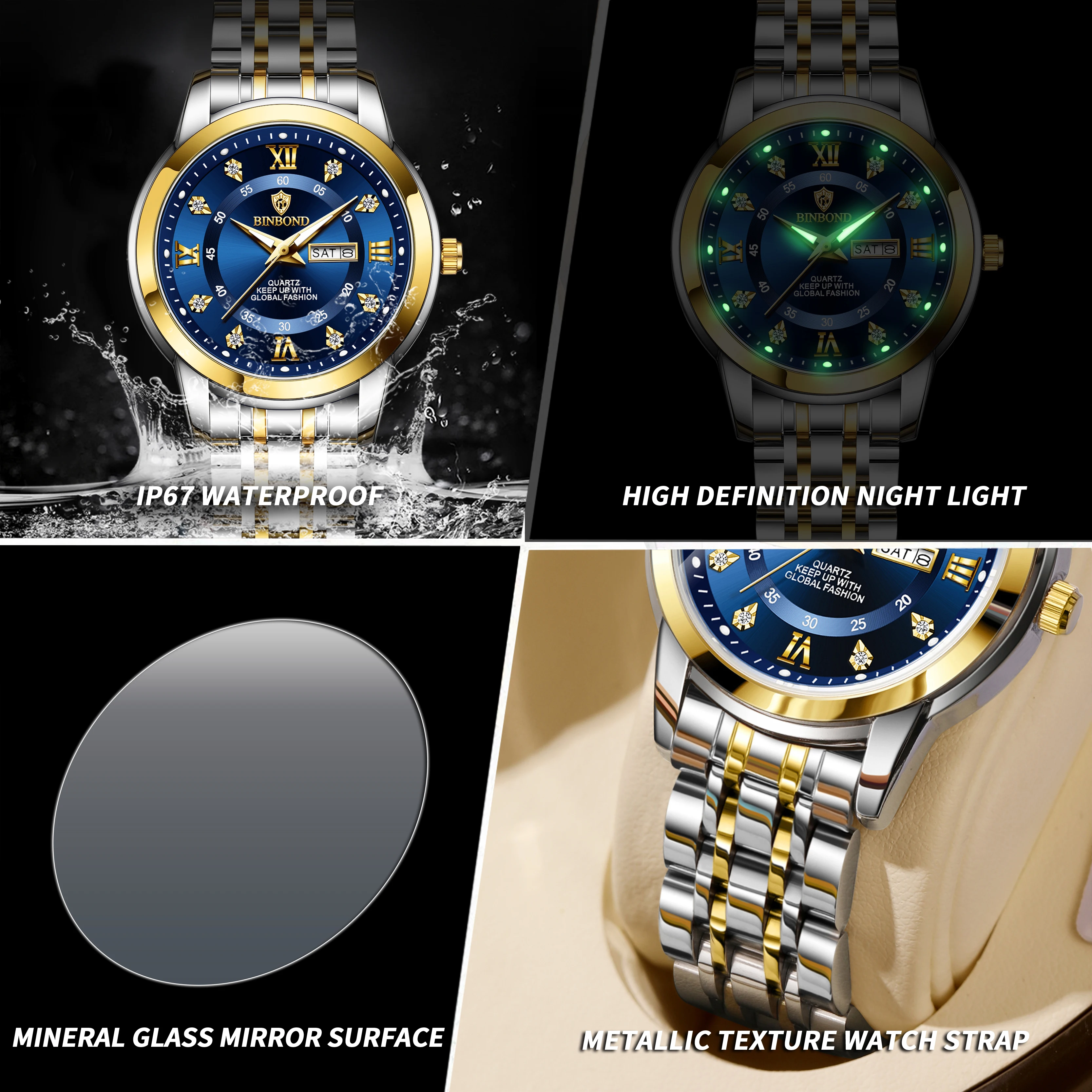 BINBOND B7169 Top Brand Luxury - Luxury Watch Exhibition recensie en prijs
