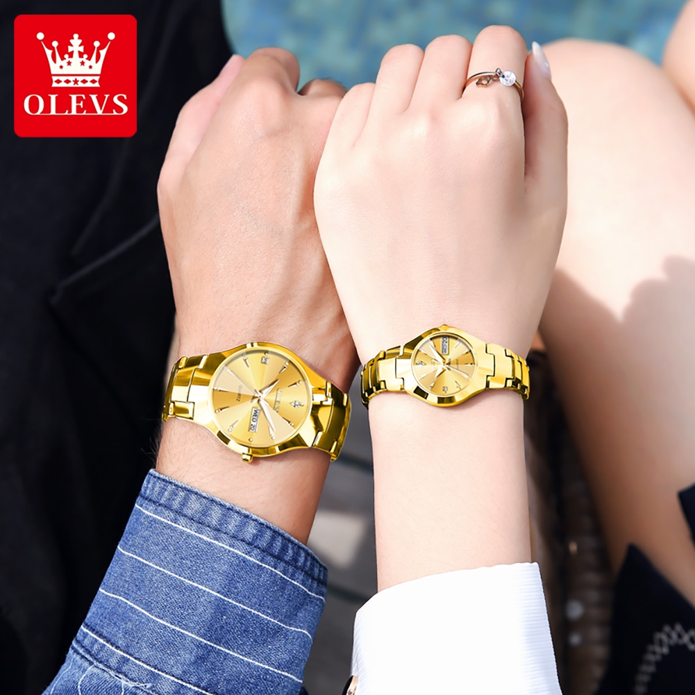 OLEVS TOP Brand Gold Watches f - Luxury Watch Exhibition recensie en prijs