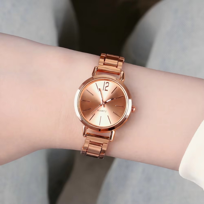 2pcs Set Watch Luxury Women Si - Lux Watch recensie en prijs