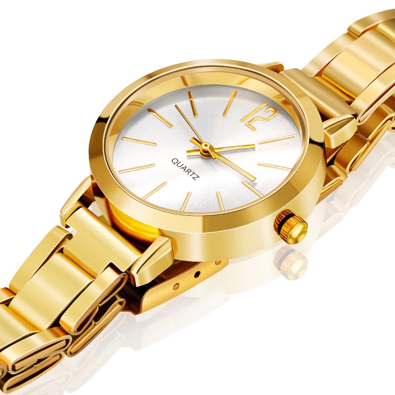 2pcs Set Watch Luxury Women Si - Lux Watch recensie en prijs