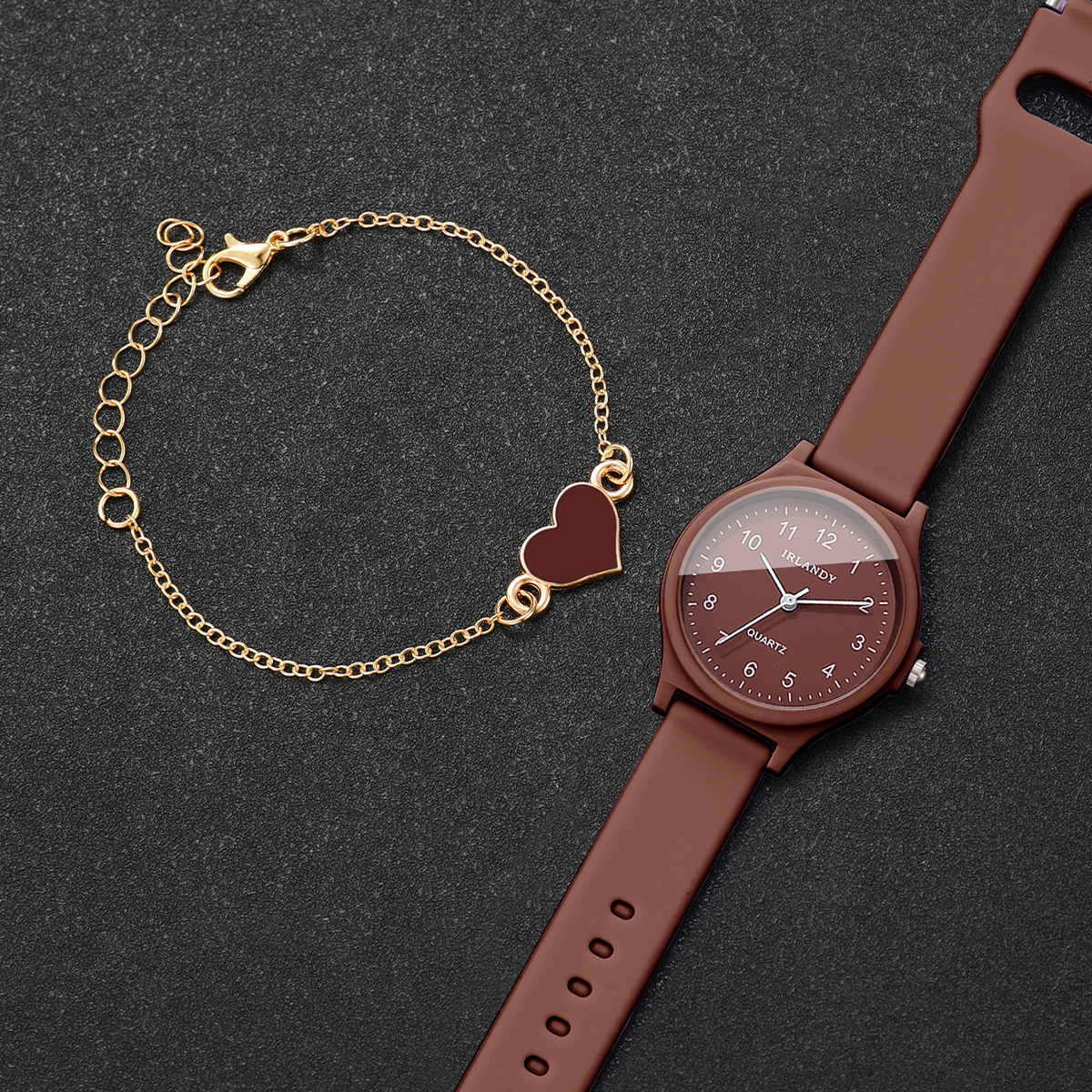 2PCS Fashion Arabic Dial Women - Open Heart Watch recensie en prijs