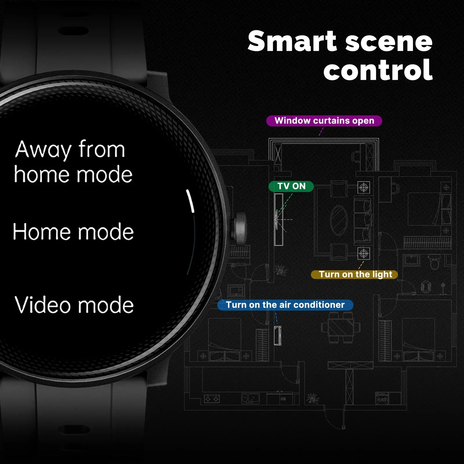MOES Smart Watch Alexa Built-i - Open Heart Watch recensie en prijs