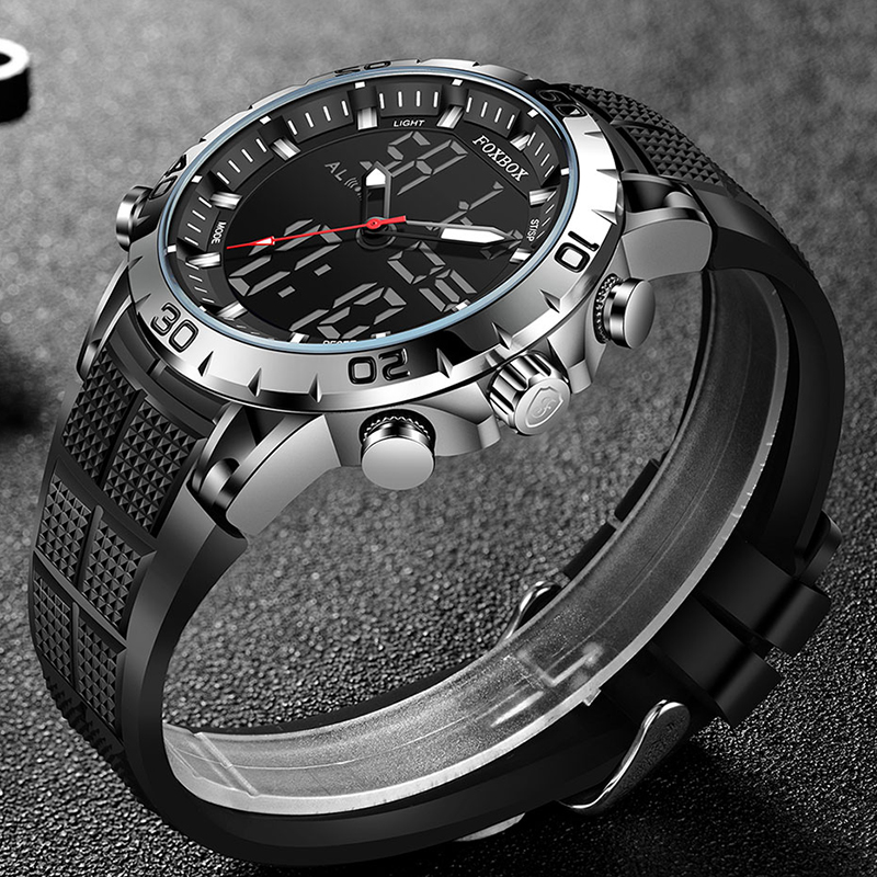 FOXBOX Mens Watches Sports Top - Luxury Watch Exhibition recensie en prijs